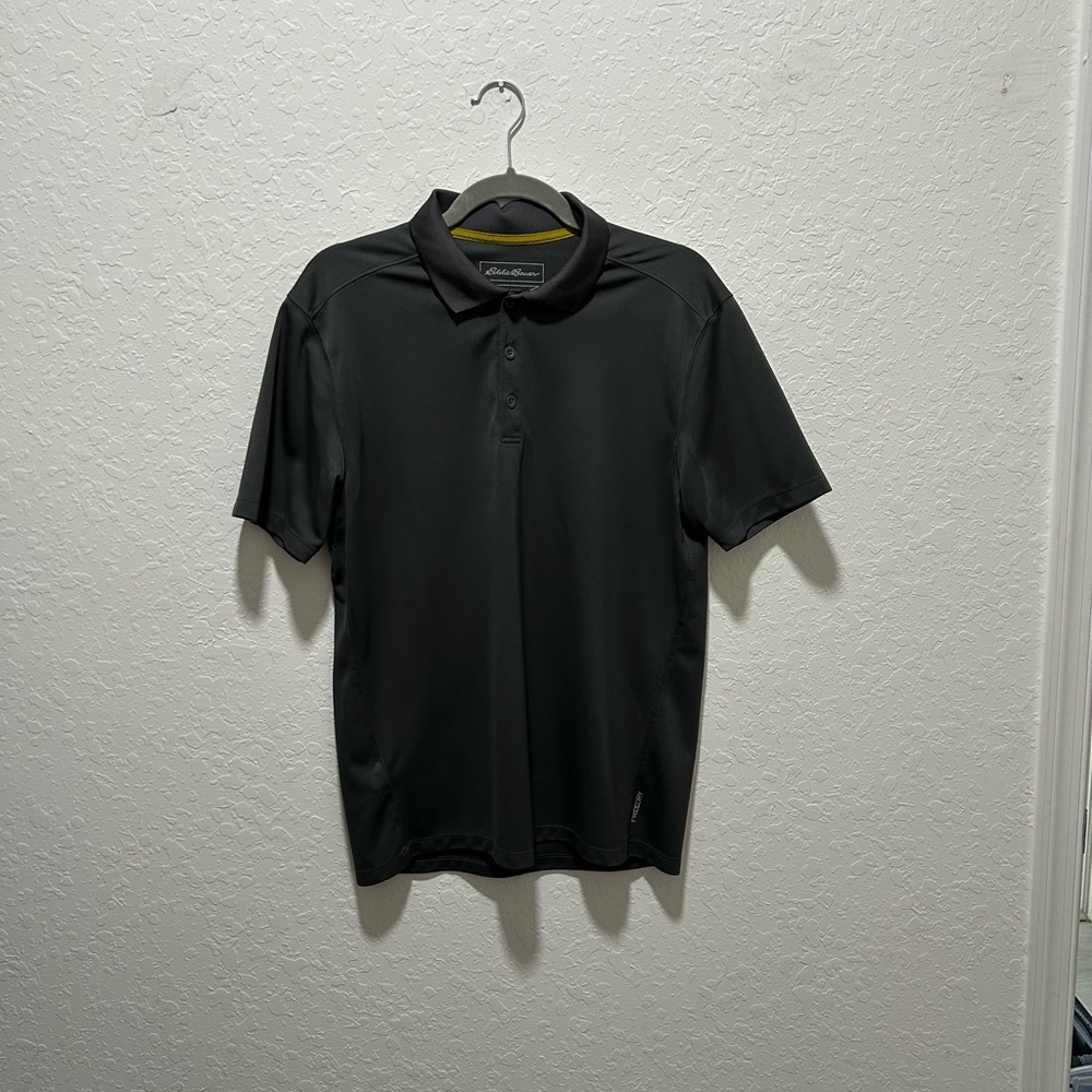 Eddie Bauer Grey Polo Shirt